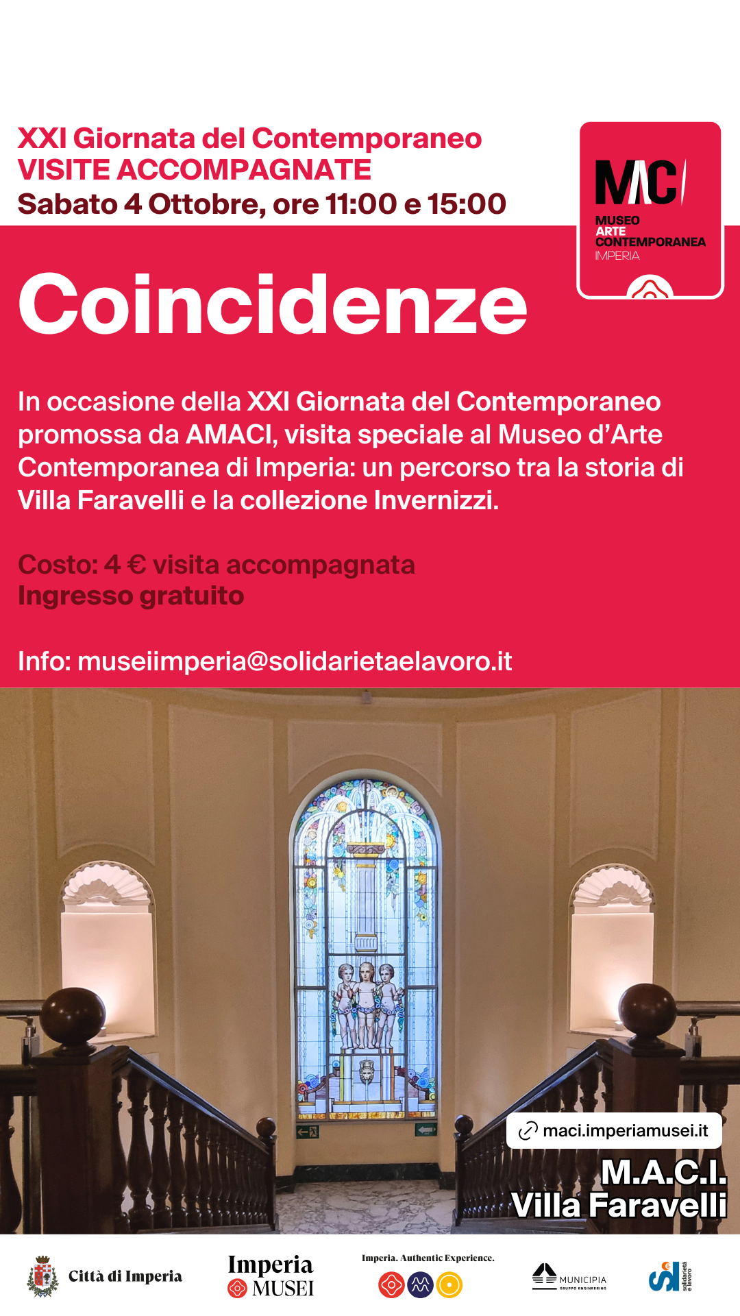 Locandina Coincidenze - XXI Giornata del Contemporaneo.png